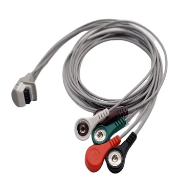 10 пинов кабел Holter de ECG Mortara H3