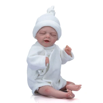 30см Реалистична бебешка кукла Подарък за детски рожден ден Очарователна преродена бебешка кукла Преструвайте се на игра Новородено Бебе Кукла Колекция Арт Умилостивяващи играчки