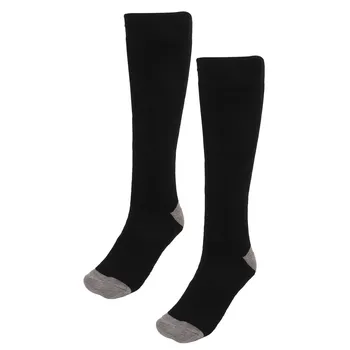 Foot Warmers Чорапи 1 чифт подгряващи крака Чорапи Памук Бързо отопление Удобни дишащи отопляеми чорапи за мъже Жени