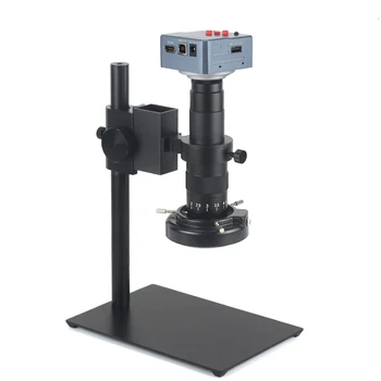 Full HD 4K 60FPS 1080P микроскопска камера 120X-300X C-Mount обектив Индустриален електронен цифров микроскоп за ремонт на запояване