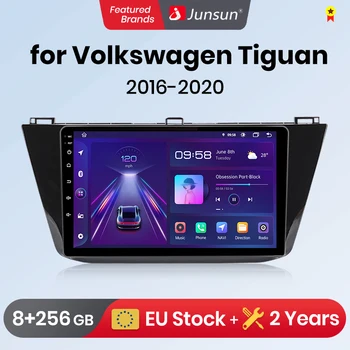 Junsun V1pro Android Auto Radio за VW Volkswagen Tiguan 2016-2020 Carplay 4G кола мултимедия GPS 2din авторадио