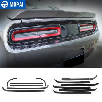 MOPAI стикери от въглеродни влакна кола задна задна светлина лампа декорация покритие за Dodge Challenger 2015-2022 екстериорни аксесоари