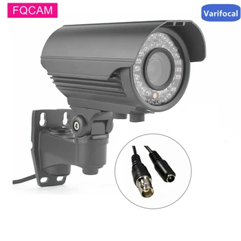 Външен 5MP AHD CCTV Охранителни камери Водоустойчив 2.8-12mm варифокален обектив Начало Видеонаблюдение Сигурност Аналогова камера за куршуми