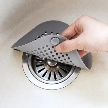 Домакински кухненска мивка филтър мивка цедка баня етаж канализация душ мивка канализация капак силиконови аксесоари против запушване